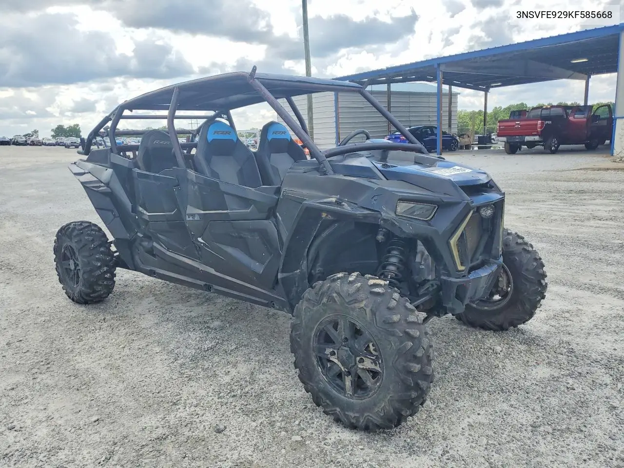 2019 Polaris Rzr Xp 4 Turbo Eps VIN: 3NSVFE929KF585668 Lot: 61216986