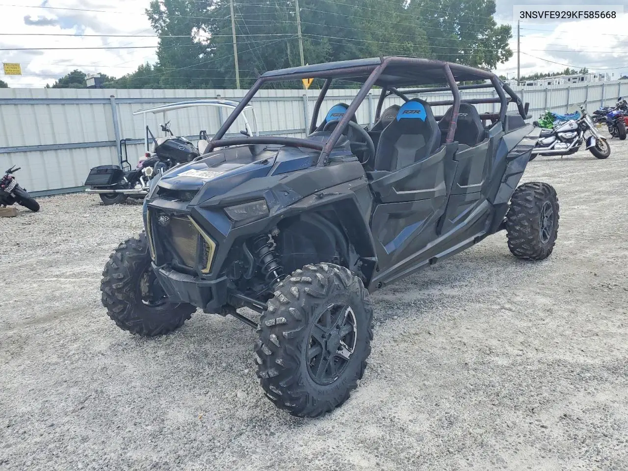 2019 Polaris Rzr Xp 4 Turbo Eps VIN: 3NSVFE929KF585668 Lot: 61216986