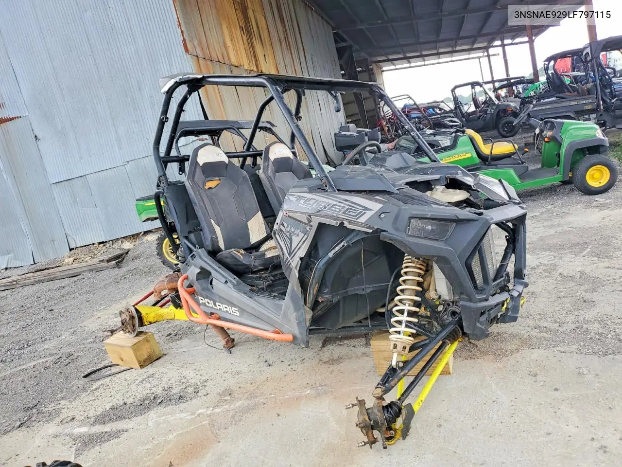 2020 Polaris Rzr Utility Vehicle VIN: 3NSNAE929LF797115 Lot: 60465756