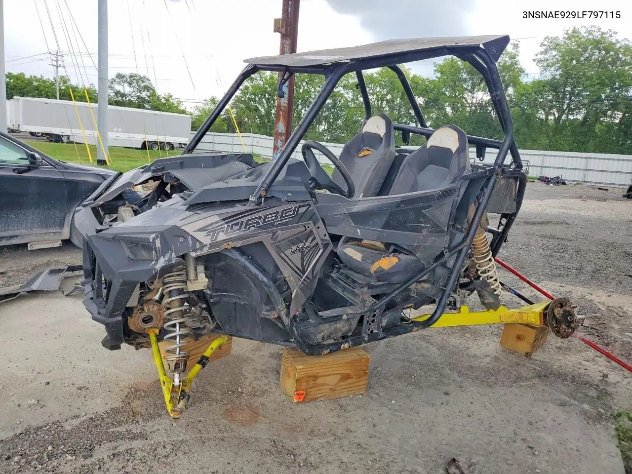 2020 Polaris Rzr Utility Vehicle VIN: 3NSNAE929LF797115 Lot: 60465756