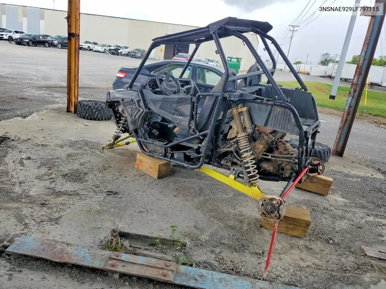 2020 Polaris Rzr Utility Vehicle VIN: 3NSNAE929LF797115 Lot: 60465756