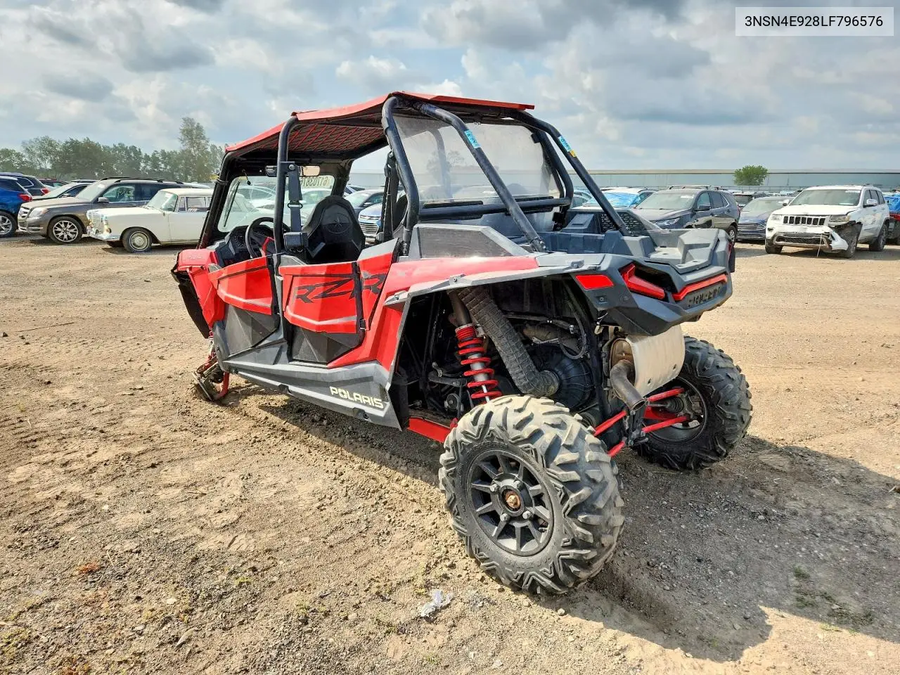 2020 Polaris Rzr VIN: 3NSN4E928LF796576 Lot: 61703876
