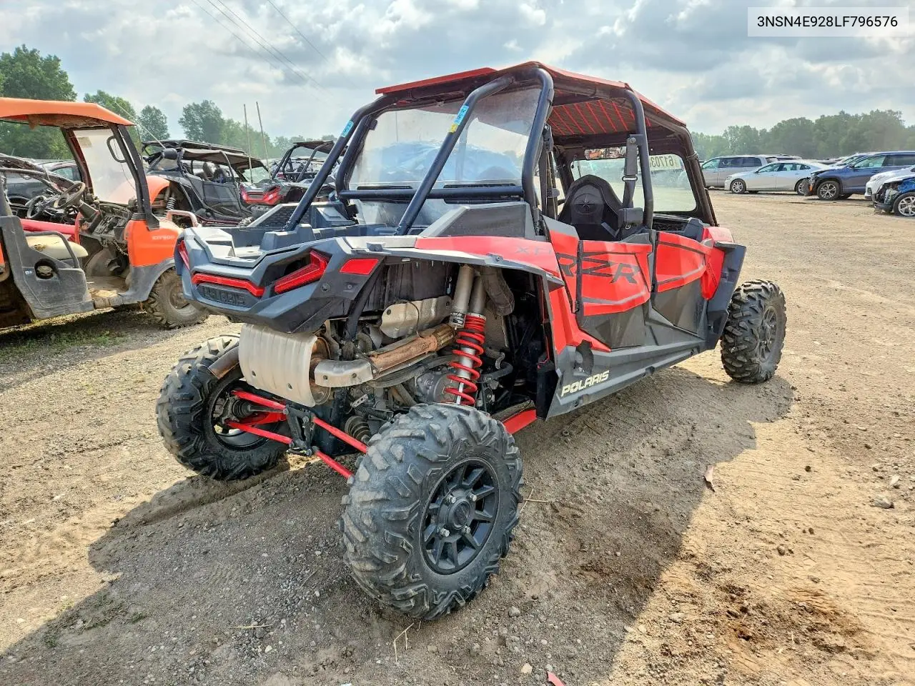 2020 Polaris Rzr VIN: 3NSN4E928LF796576 Lot: 61703876