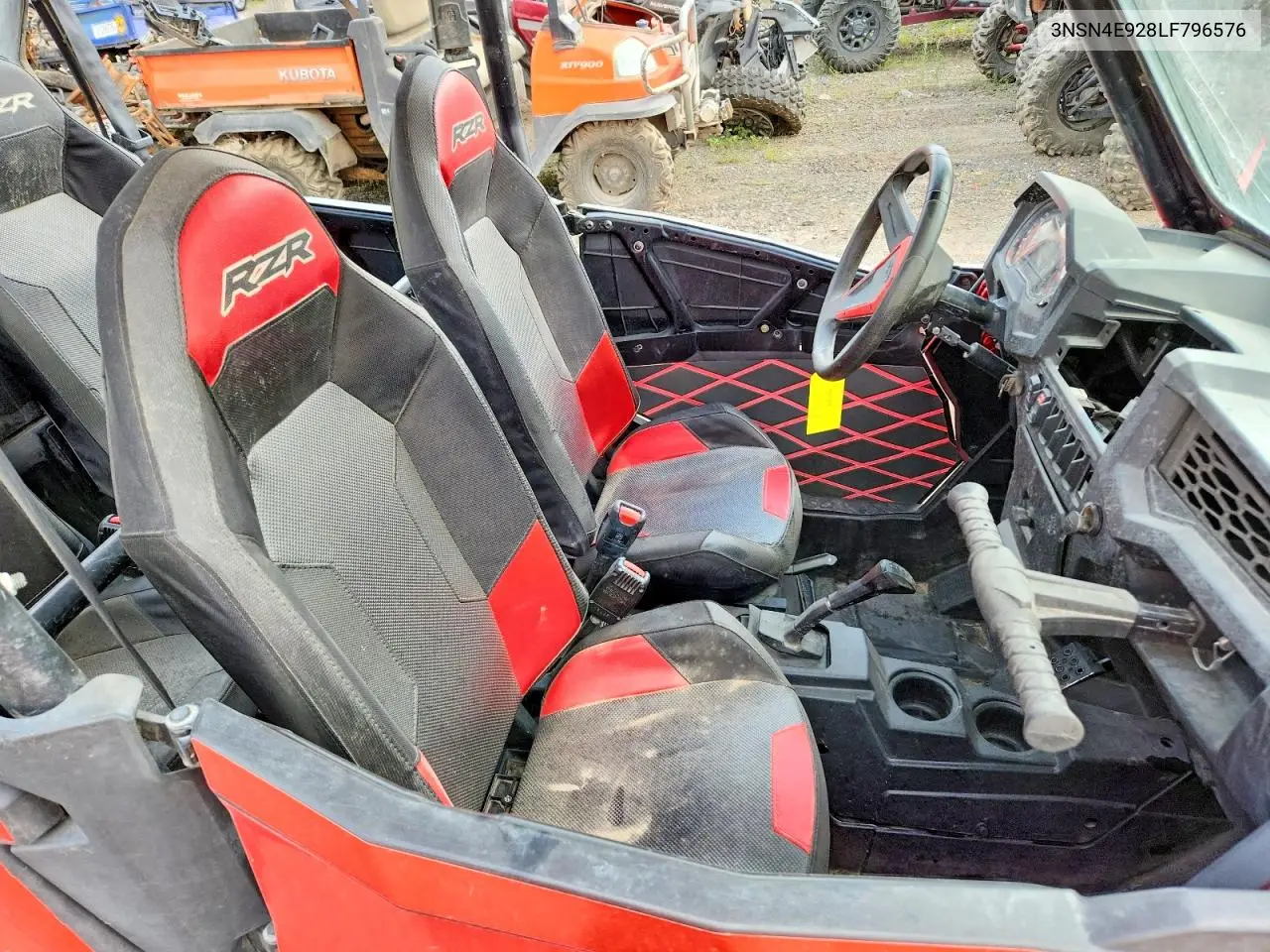 2020 Polaris Rzr VIN: 3NSN4E928LF796576 Lot: 61703876
