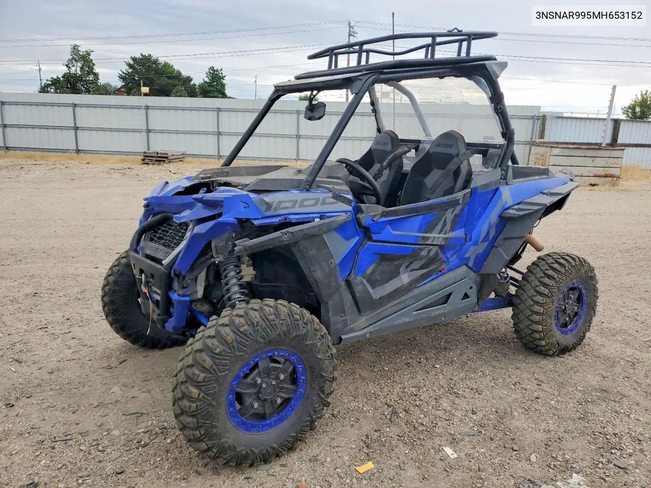 2021 Polaris Rzr Xp 1000 Trails And Rocks VIN: 3NSNAR995MH653152 Lot: 61026016