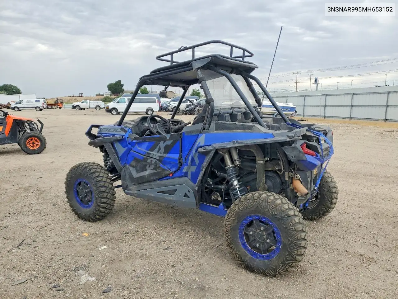 2021 Polaris Rzr Xp 1000 Trails And Rocks VIN: 3NSNAR995MH653152 Lot: 61026016