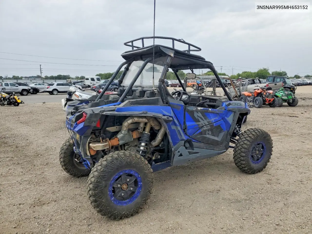 2021 Polaris Rzr Xp 1000 Trails And Rocks VIN: 3NSNAR995MH653152 Lot: 61026016
