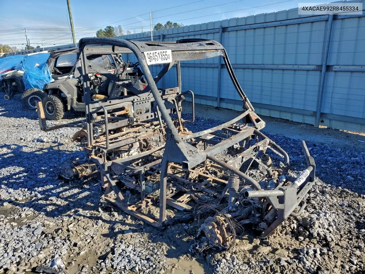 2024 Polaris Rzr Utility Vehicle VIN: 4XACAE992R8455334 Lot: 96451855