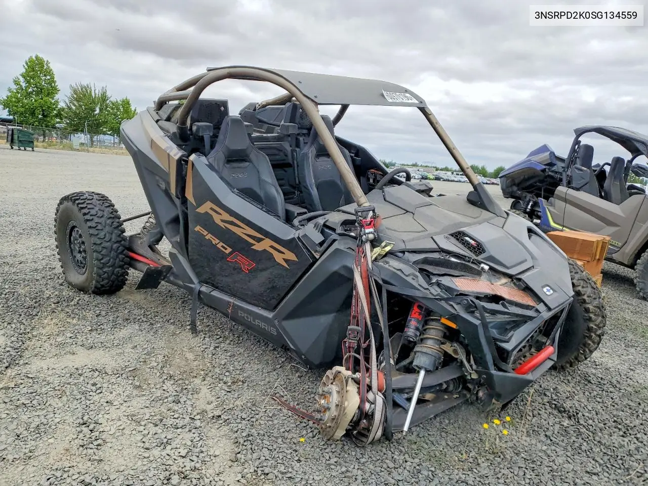 2025 Polaris Rzr Pro R Utility Vehicle VIN: 3NSRPD2K0SG134559 Lot: 60970196
