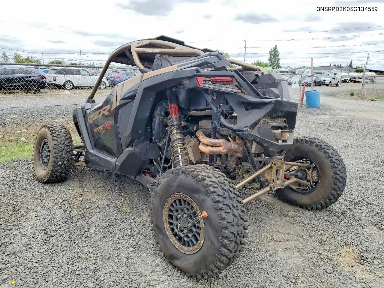 2025 Polaris Rzr Pro R Utility Vehicle VIN: 3NSRPD2K0SG134559 Lot: 60970196