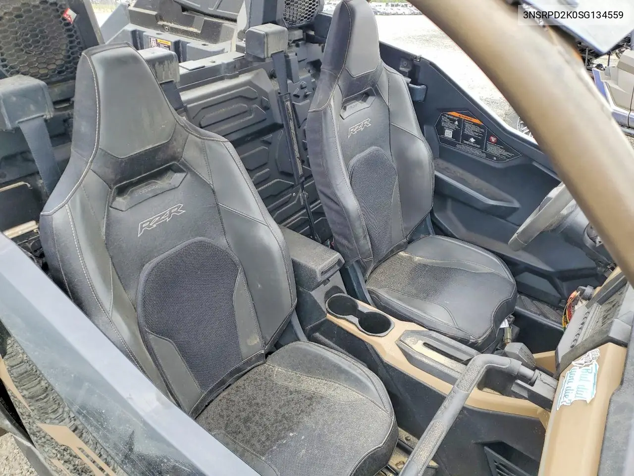 2025 Polaris Rzr Pro R Utility Vehicle VIN: 3NSRPD2K0SG134559 Lot: 60970196