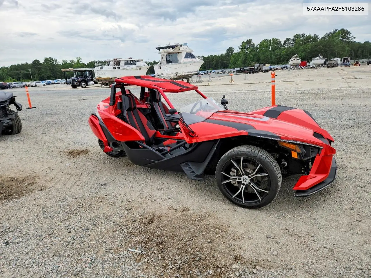 2015 Polaris Slingshot Sl VIN: 57XAAPFA2F5103286 Lot: 57467896