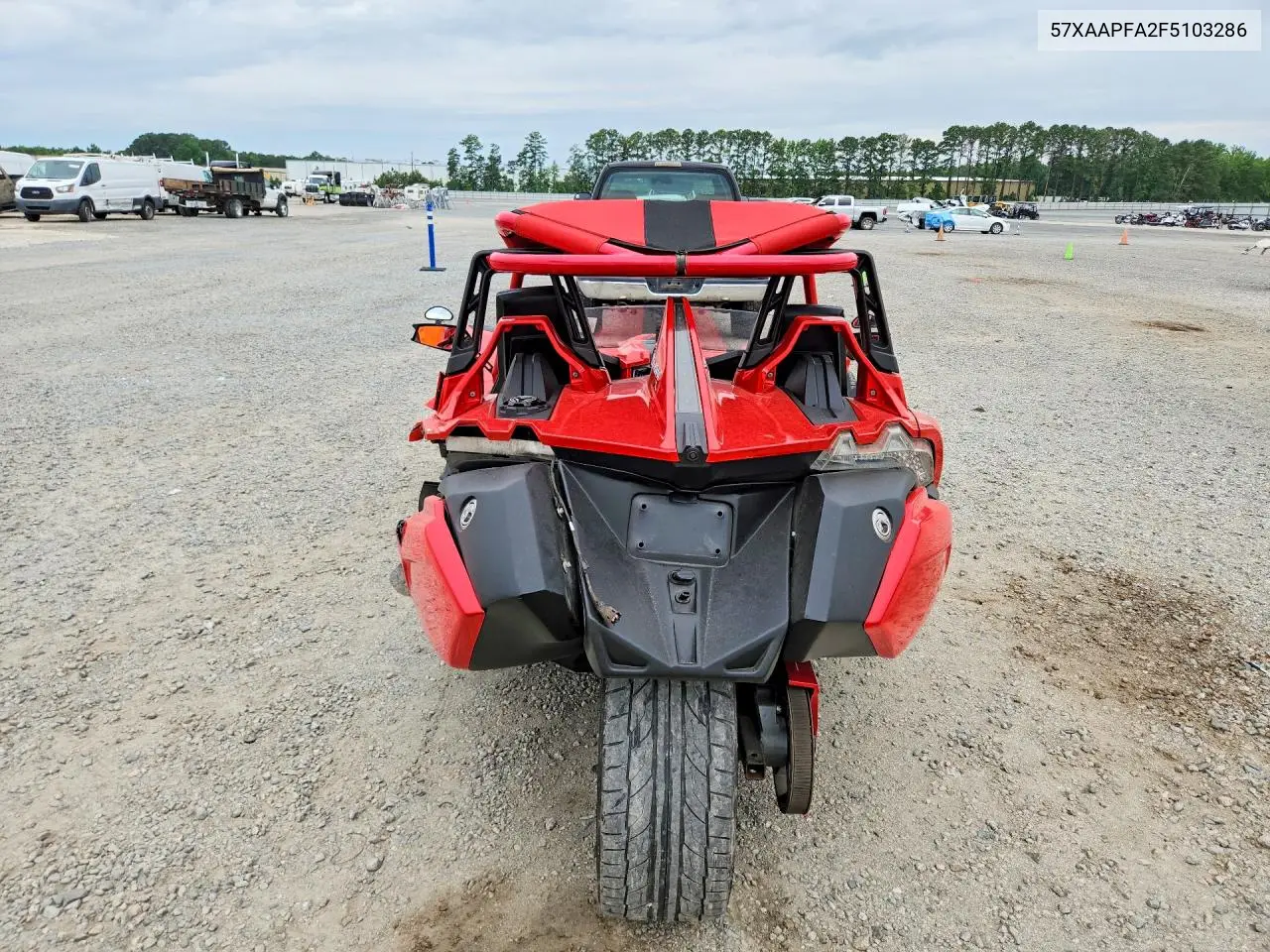 2015 Polaris Slingshot Sl VIN: 57XAAPFA2F5103286 Lot: 57467896