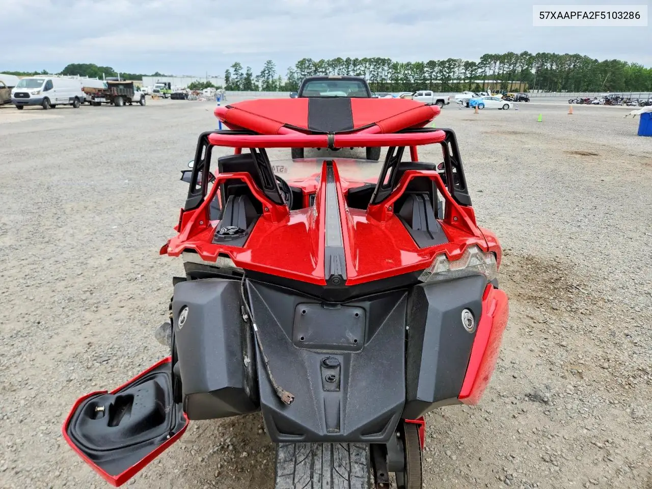 2015 Polaris Slingshot Sl VIN: 57XAAPFA2F5103286 Lot: 57467896
