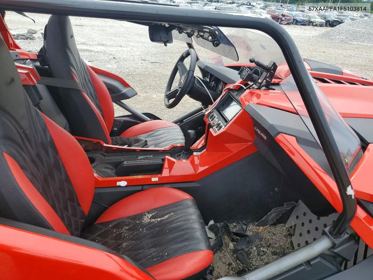 2015 Polaris Slingshot VIN: 57XAAPFA1F5103814 Lot: 57707436