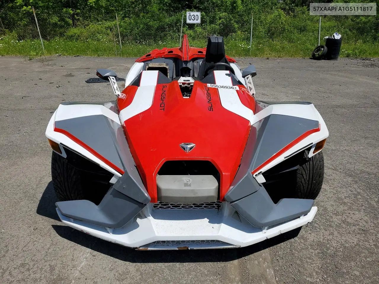 2016 Polaris Slingshot Sl VIN: 57XAAPFA1G5111817 Lot: 55030936
