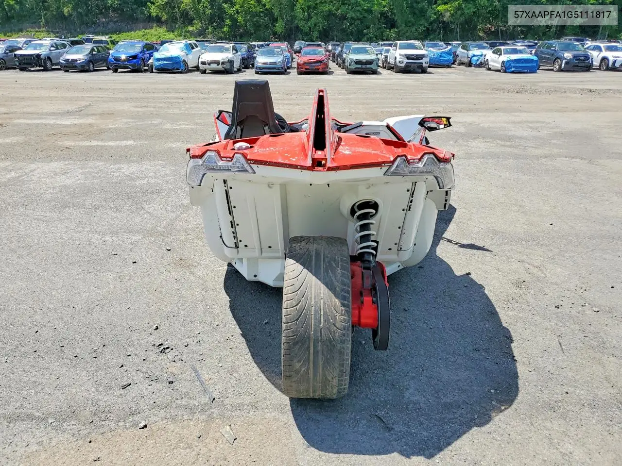 2016 Polaris Slingshot Sl VIN: 57XAAPFA1G5111817 Lot: 55030936