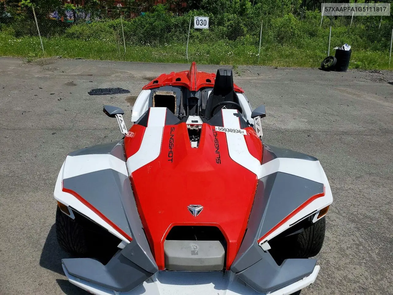 2016 Polaris Slingshot Sl VIN: 57XAAPFA1G5111817 Lot: 55030936