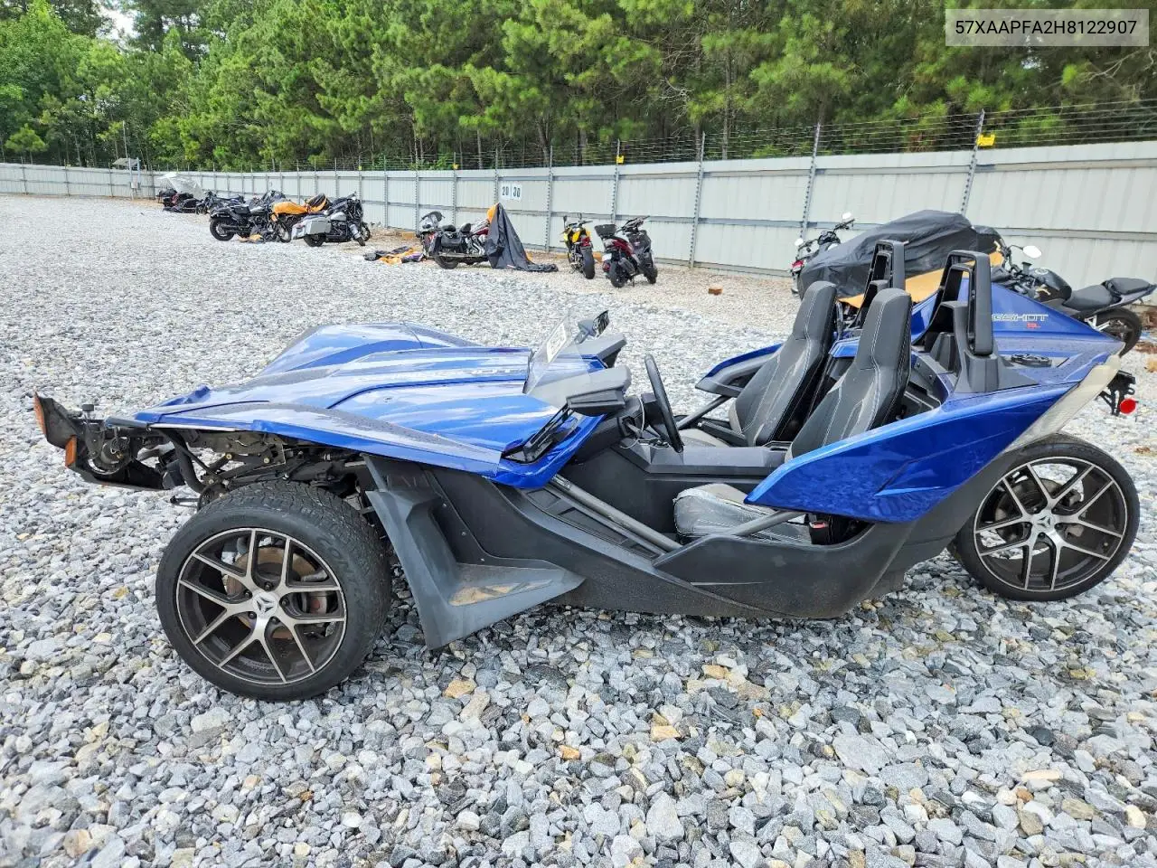 2017 Polaris Slingshot Sl VIN: 57XAAPFA2H8122907 Lot: 60648116