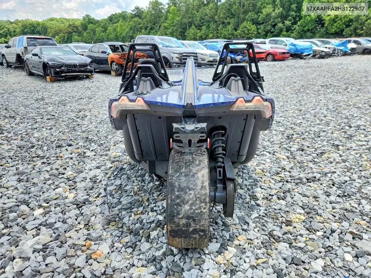 2017 Polaris Slingshot Sl VIN: 57XAAPFA2H8122907 Lot: 60648116
