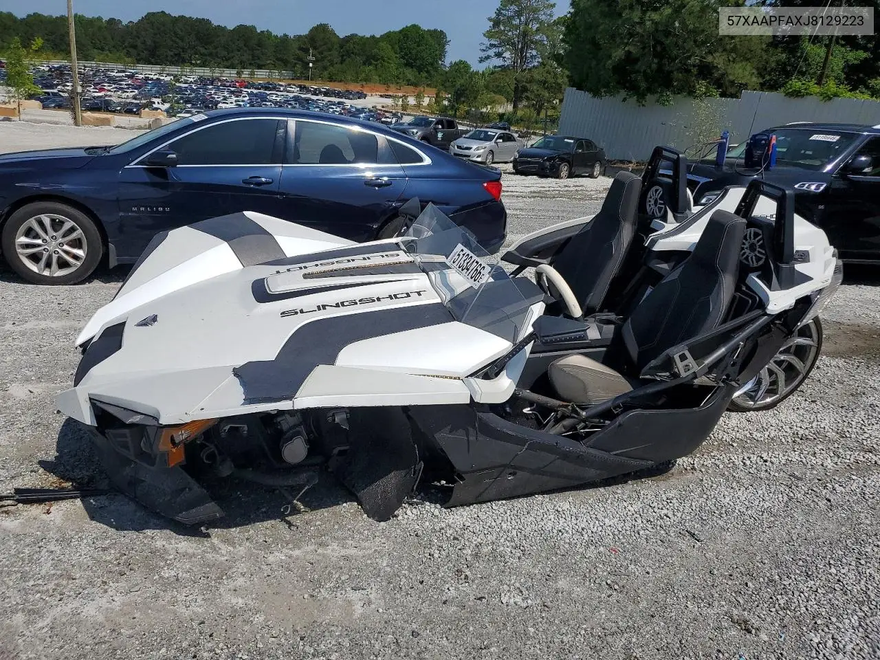 2018 Polaris Slingshot Sl VIN: 57XAAPFAXJ8129223 Lot: 51334766