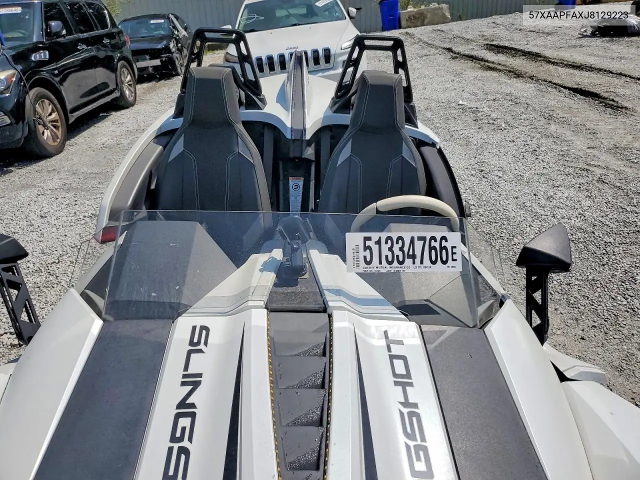 2018 Polaris Slingshot Sl VIN: 57XAAPFAXJ8129223 Lot: 51334766