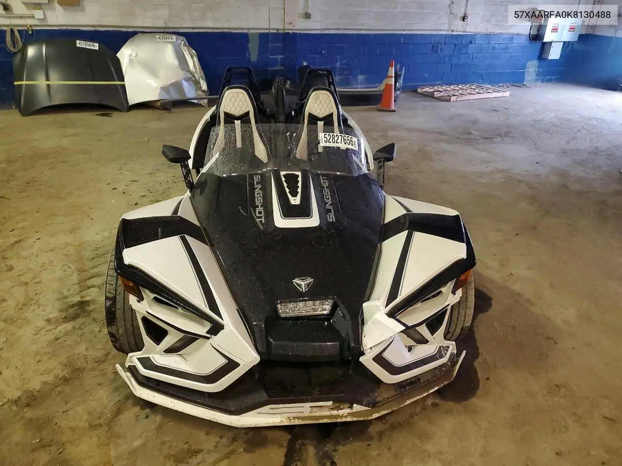 2019 Polaris Slingshot Slr VIN: 57XAARFA0K8130488 Lot: 52827656
