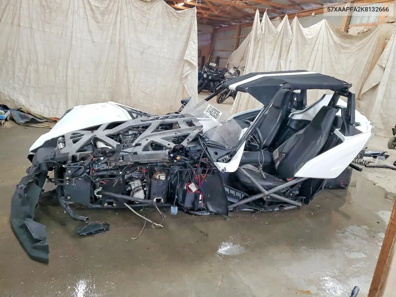 2019 Polaris Slingshot Sl VIN: 57XAAPFA2K8132666 Lot: 61482836