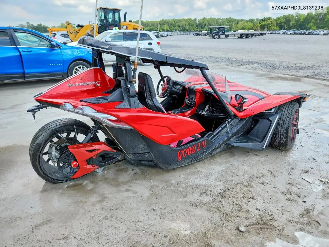 2020 Polaris Slingshot Sl VIN: 57XAAPHD0L8139298 Lot: 58928236