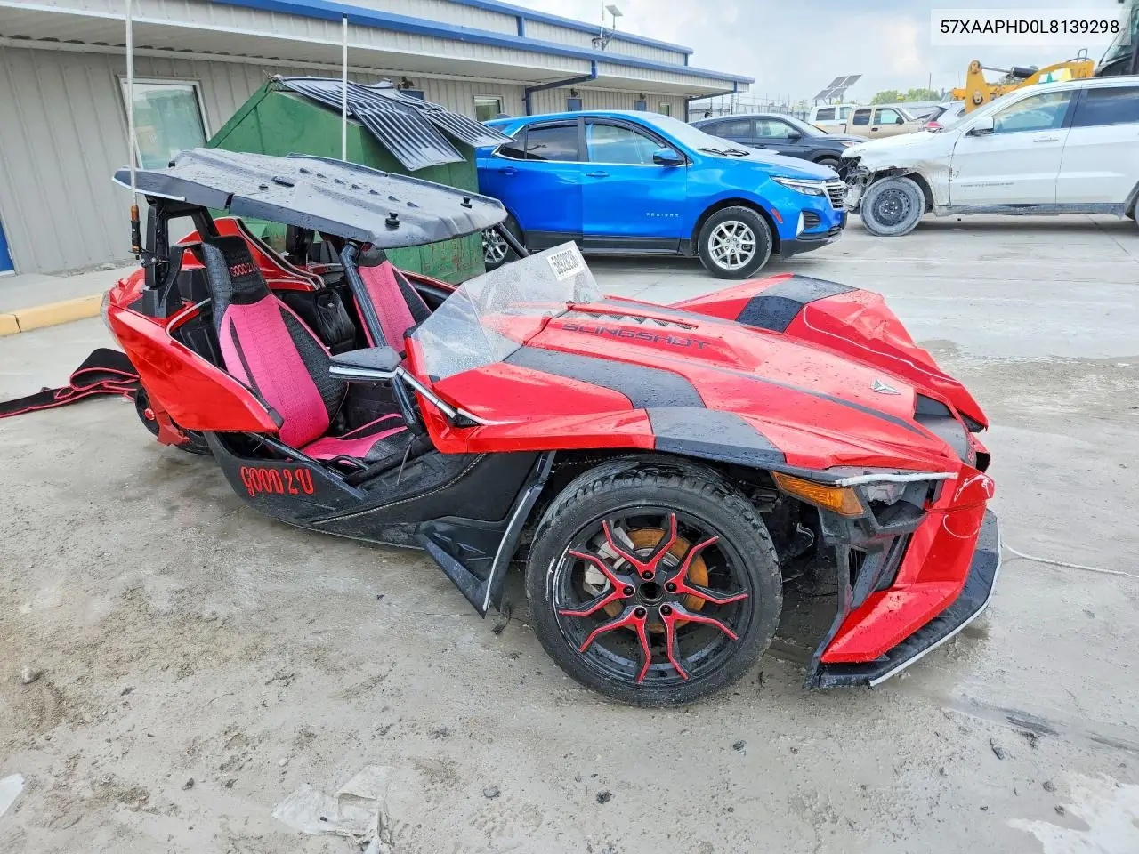 2020 Polaris Slingshot Sl VIN: 57XAAPHD0L8139298 Lot: 58928236