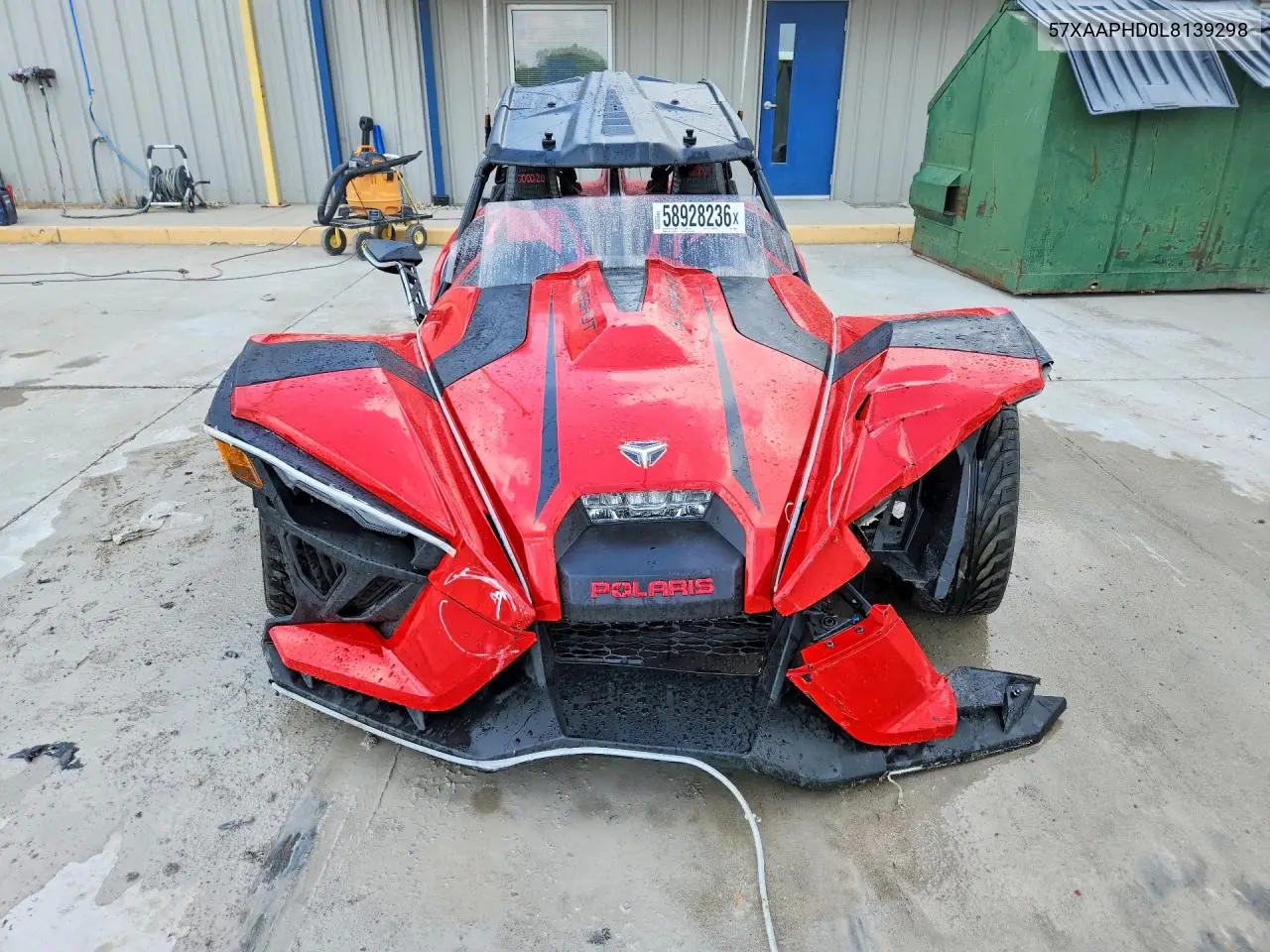 2020 Polaris Slingshot Sl VIN: 57XAAPHD0L8139298 Lot: 58928236