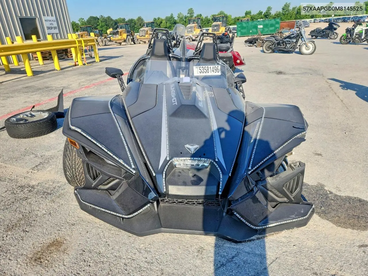 2021 Polaris Slingshot Sl VIN: 57XAAPGD0M8145525 Lot: 53581496