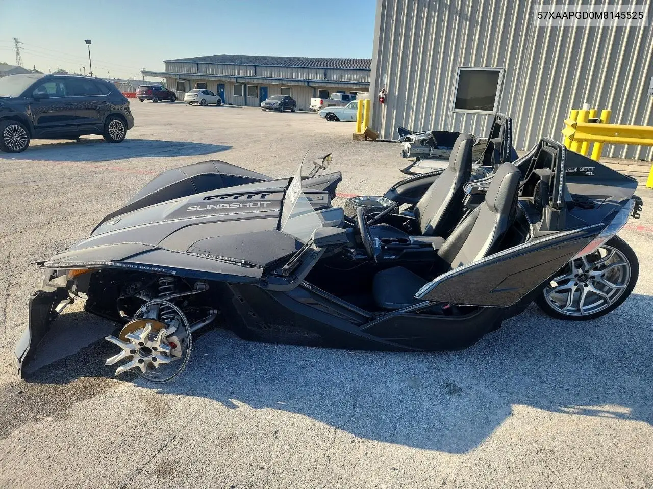 2021 Polaris Slingshot Sl VIN: 57XAAPGD0M8145525 Lot: 53581496