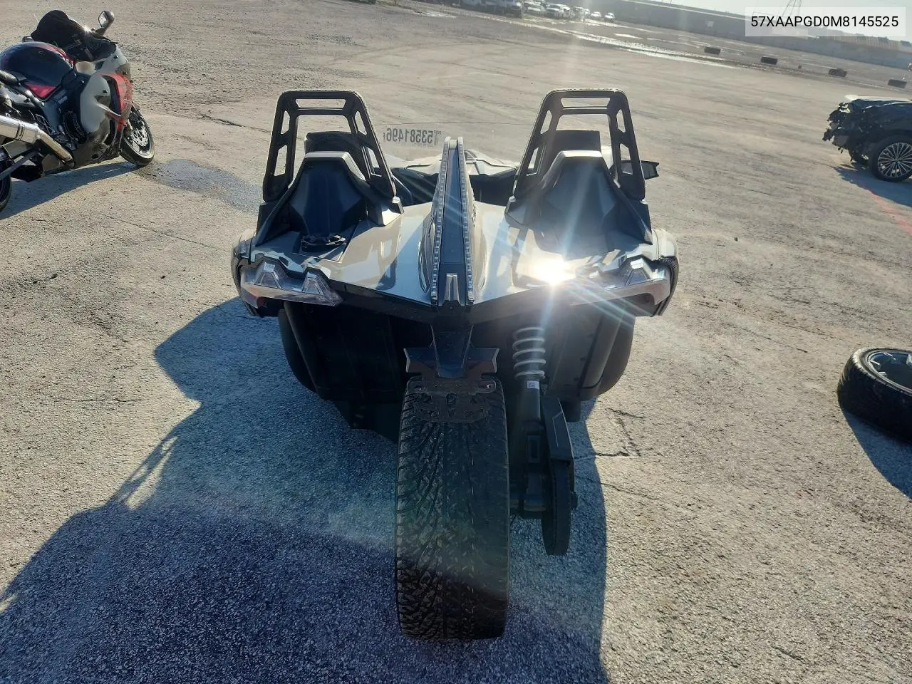 2021 Polaris Slingshot Sl VIN: 57XAAPGD0M8145525 Lot: 53581496