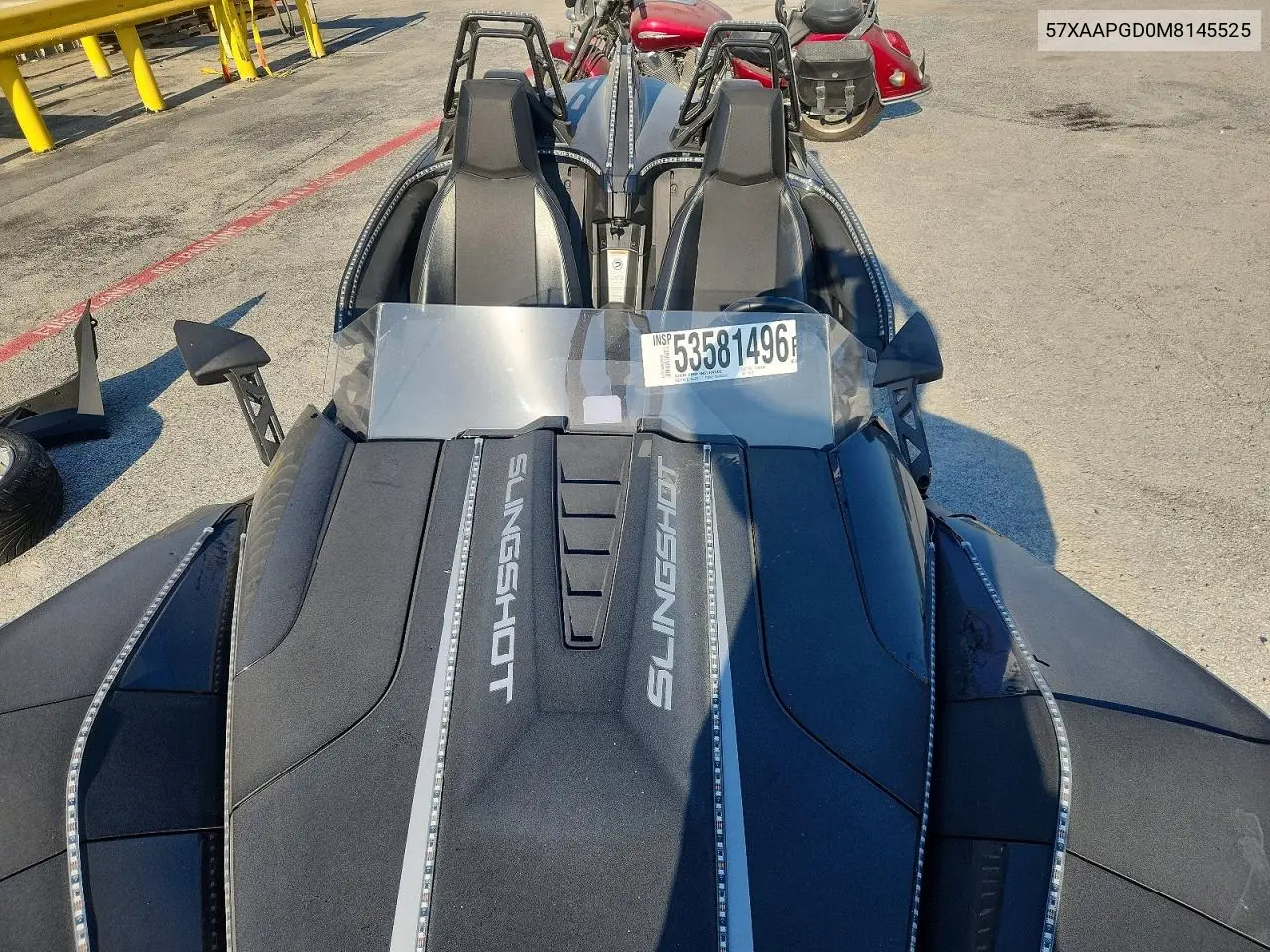 2021 Polaris Slingshot Sl VIN: 57XAAPGD0M8145525 Lot: 53581496