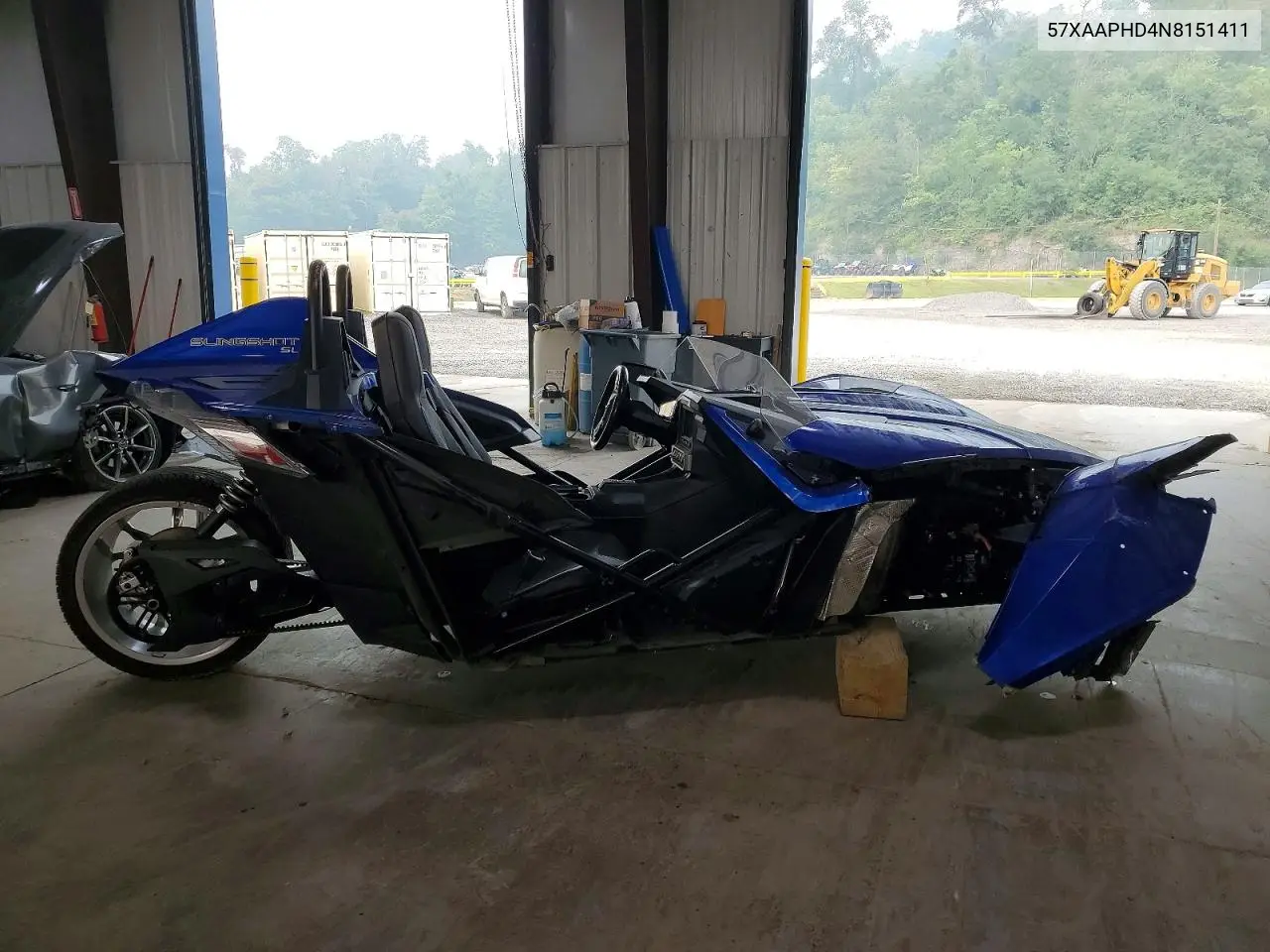 2022 Polaris Slingshot Sl VIN: 57XAAPHD4N8151411 Lot: 61385586