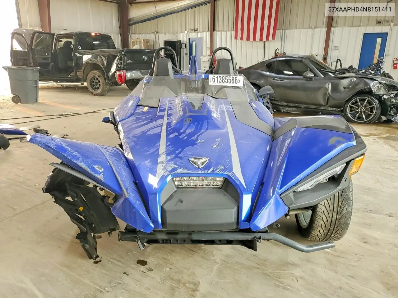 2022 Polaris Slingshot Sl VIN: 57XAAPHD4N8151411 Lot: 61385586