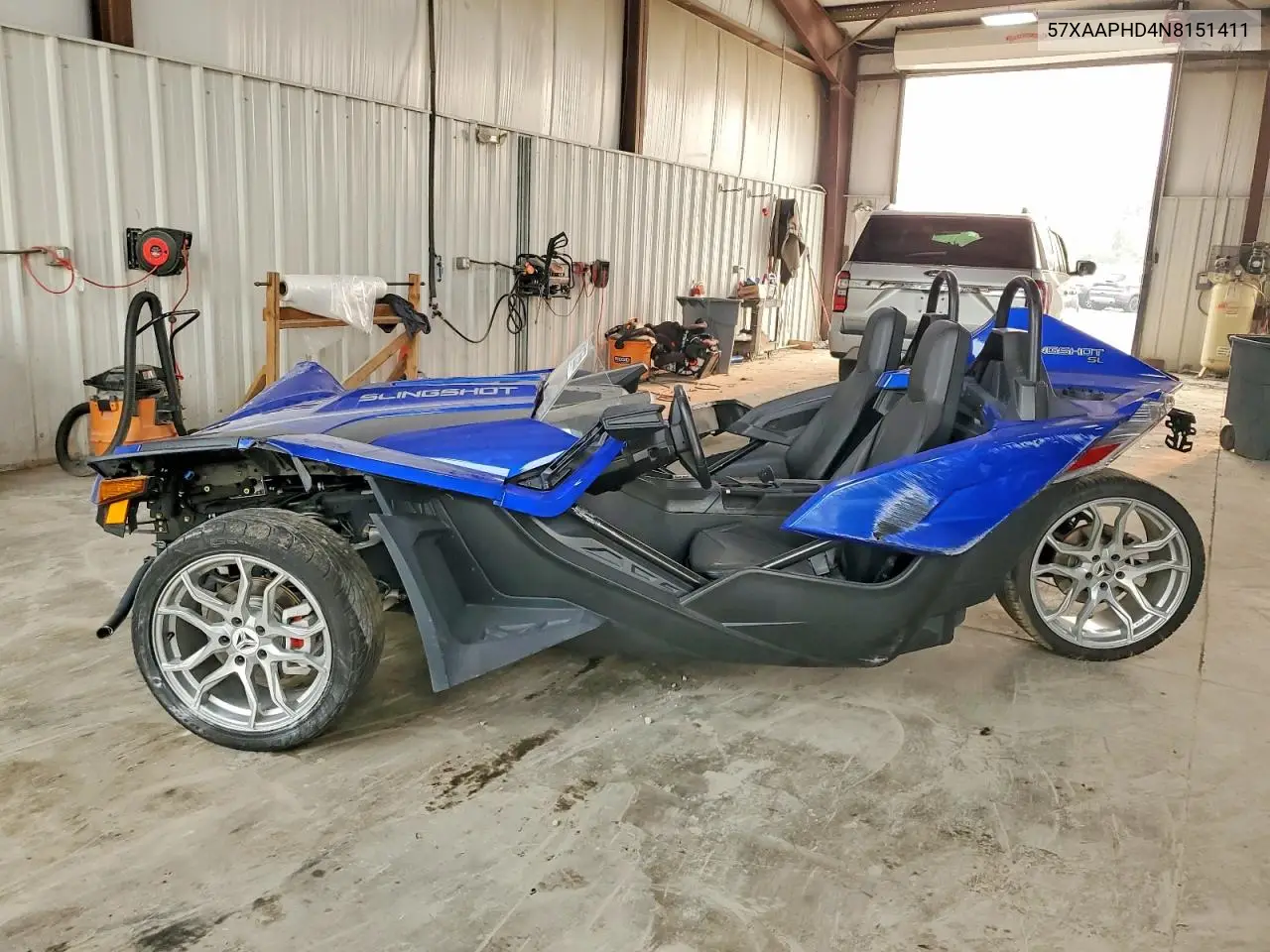 2022 Polaris Slingshot Sl VIN: 57XAAPHD4N8151411 Lot: 61385586