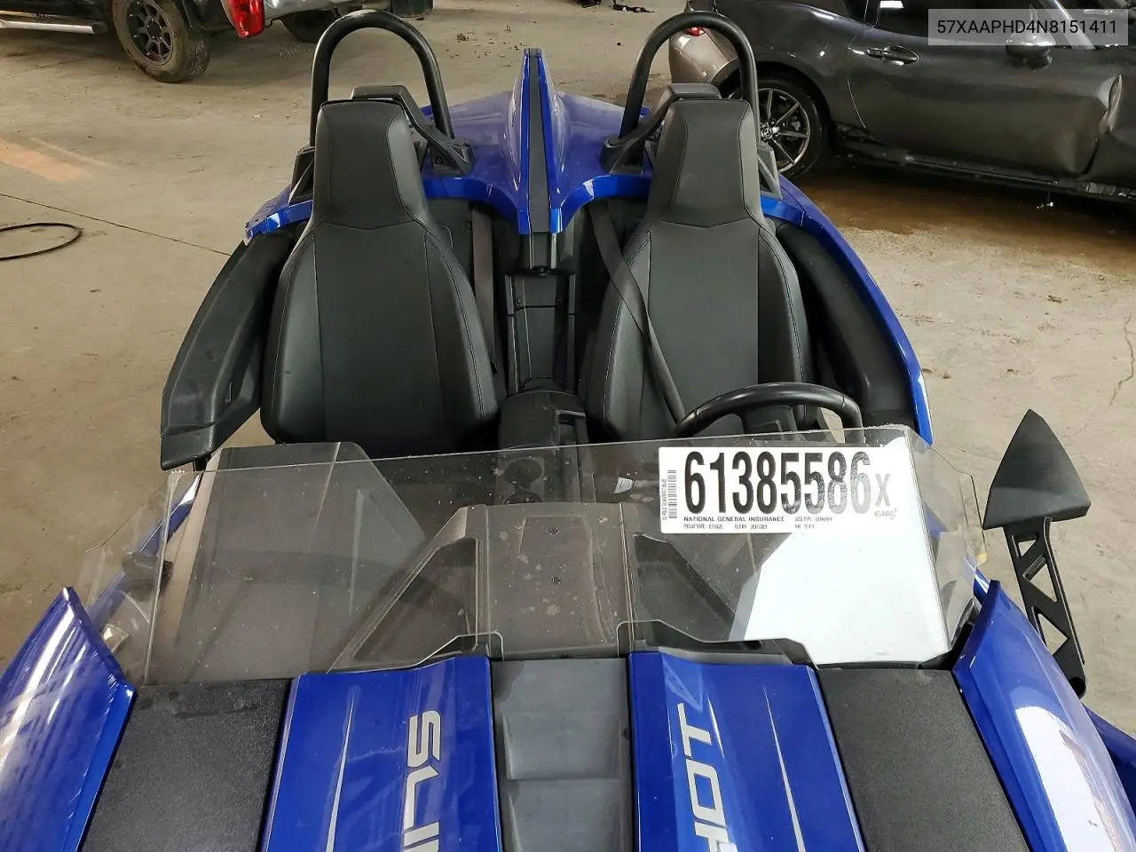 2022 Polaris Slingshot Sl VIN: 57XAAPHD4N8151411 Lot: 61385586