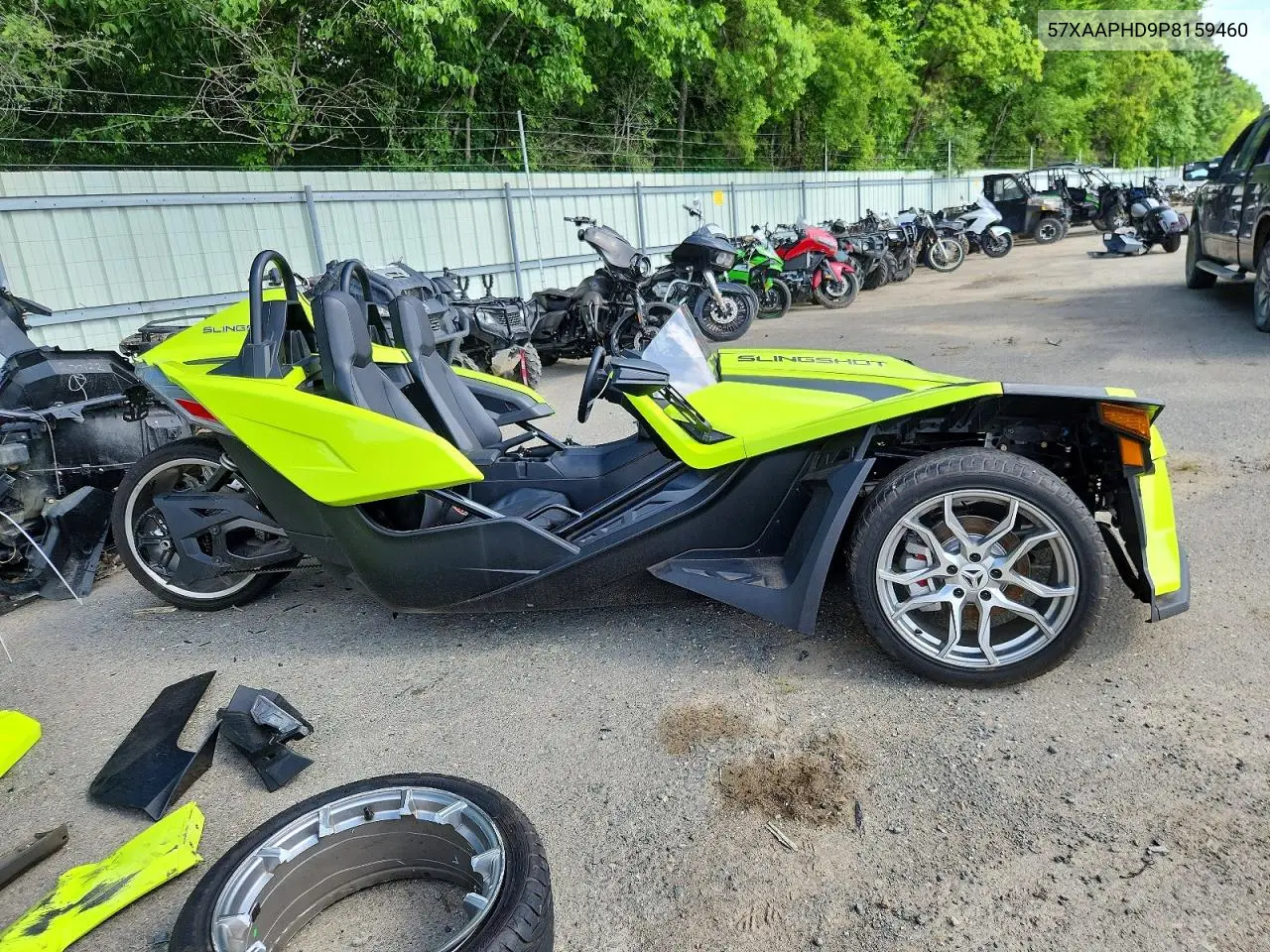 2023 Polaris Slingshot Sl VIN: 57XAAPHD9P8159460 Lot: 51118256