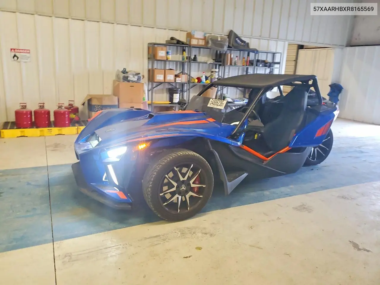 2024 Polaris Slingshot R VIN: 57XAARHBXR8165569 Lot: 54886236