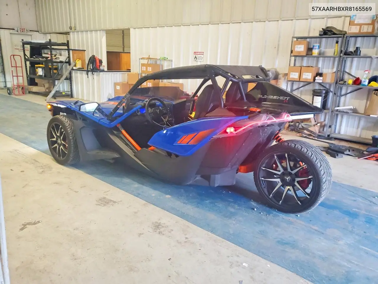 2024 Polaris Slingshot R VIN: 57XAARHBXR8165569 Lot: 54886236