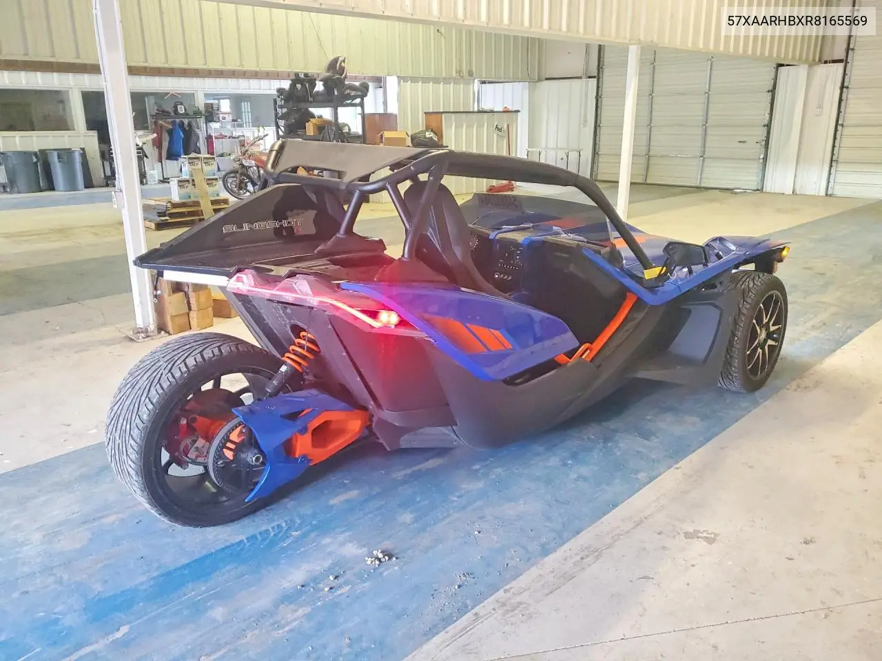 2024 Polaris Slingshot R VIN: 57XAARHBXR8165569 Lot: 54886236
