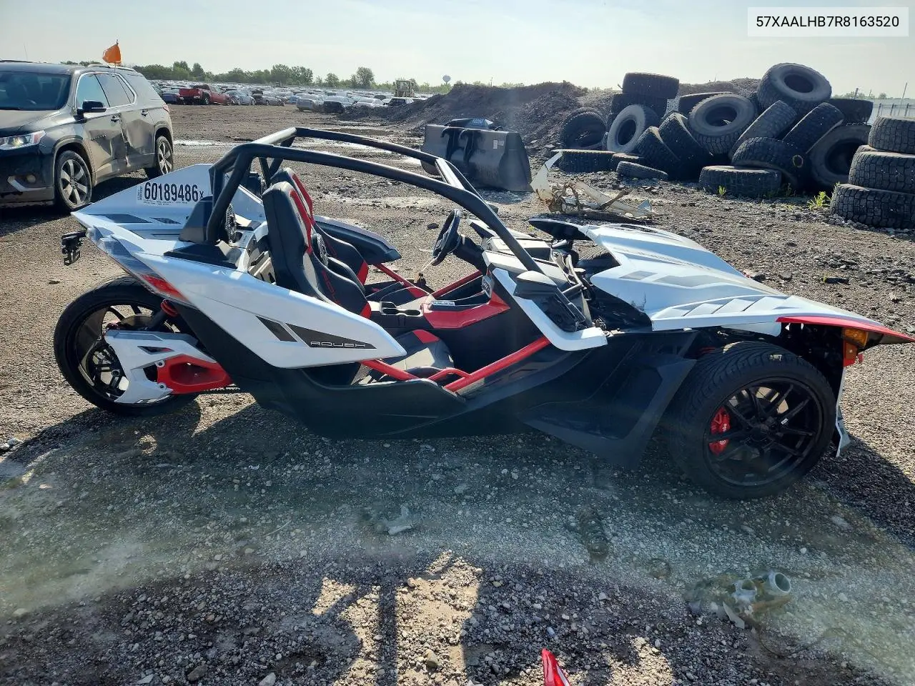 2024 Polaris Slingshot Roush Edition VIN: 57XAALHB7R8163520 Lot: 60189486