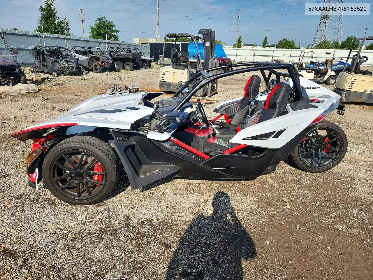 2024 Polaris Slingshot Roush Edition VIN: 57XAALHB7R8163520 Lot: 60189486