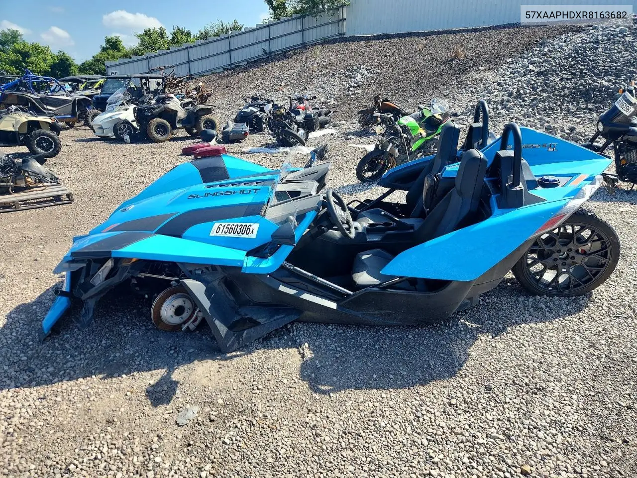 2024 Polaris Slingshot Sl VIN: 57XAAPHDXR8163682 Lot: 61560306