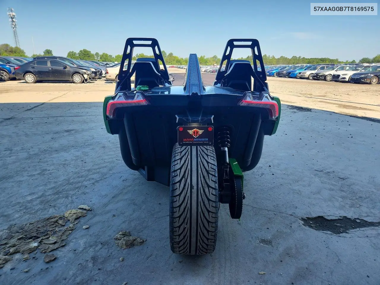 2026 Polaris Slingshot R Grand Touring VIN: 57XAAGGB7T8169575 Lot: 85615515