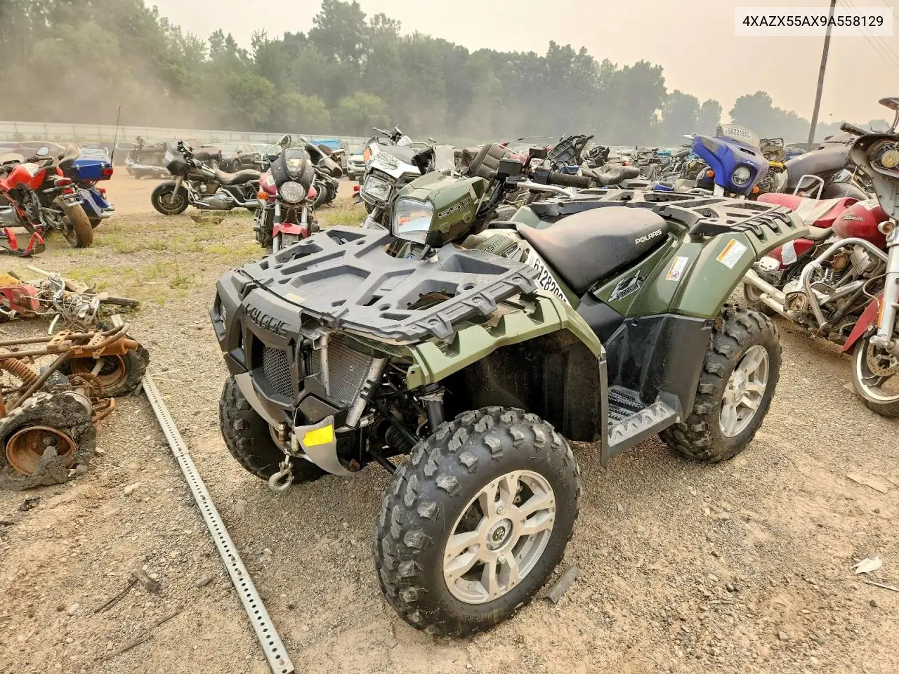 2009 Polaris Sportsman 570 Efi VIN: 4XAZX55AX9A558129 Lot: 61282966