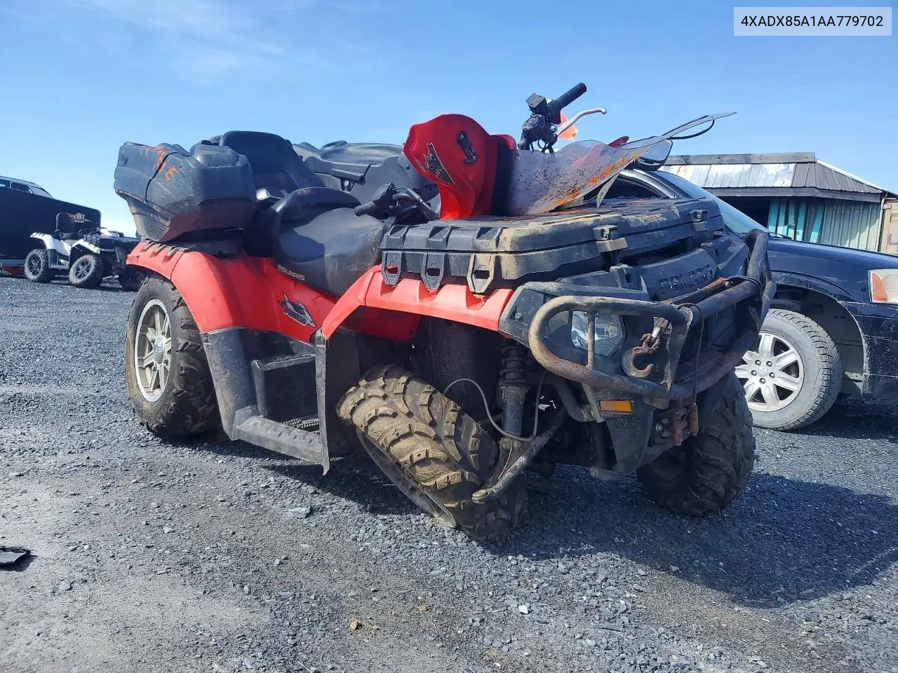 2010 Polaris Sporstman VIN: 4XADX85A1AA779702 Lot: 53599016