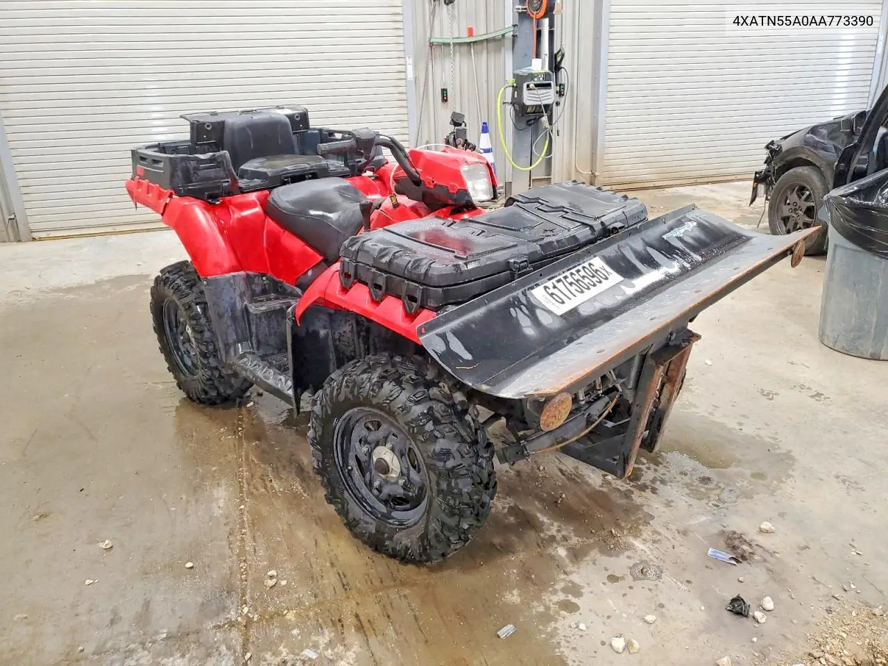 2010 Polaris Sportsman VIN: 4XATN55A0AA773390 Lot: 61756596